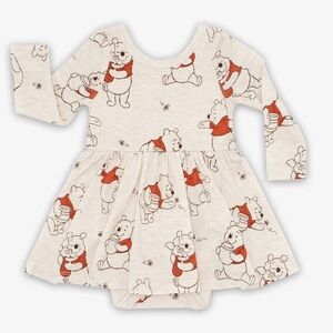 Little Sleepies Disney Winnie The Pooh Twirl Bodysuit Dress